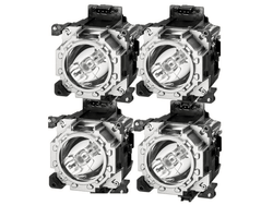 Genuine OEM lamp module in original packaging for the PANASONIC PT-DS20K2, PT-DW17K2, PT-DZ16K2, PT-DZ21K2 Projector