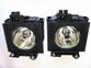 Panasonic Et-Lad55W Replacement Lamp with the original OEM bulb and 6 month warranty