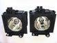 PANASONIC ET-LAD55W Replacement Lamp with OEM Bulb and 2 Year Warranty